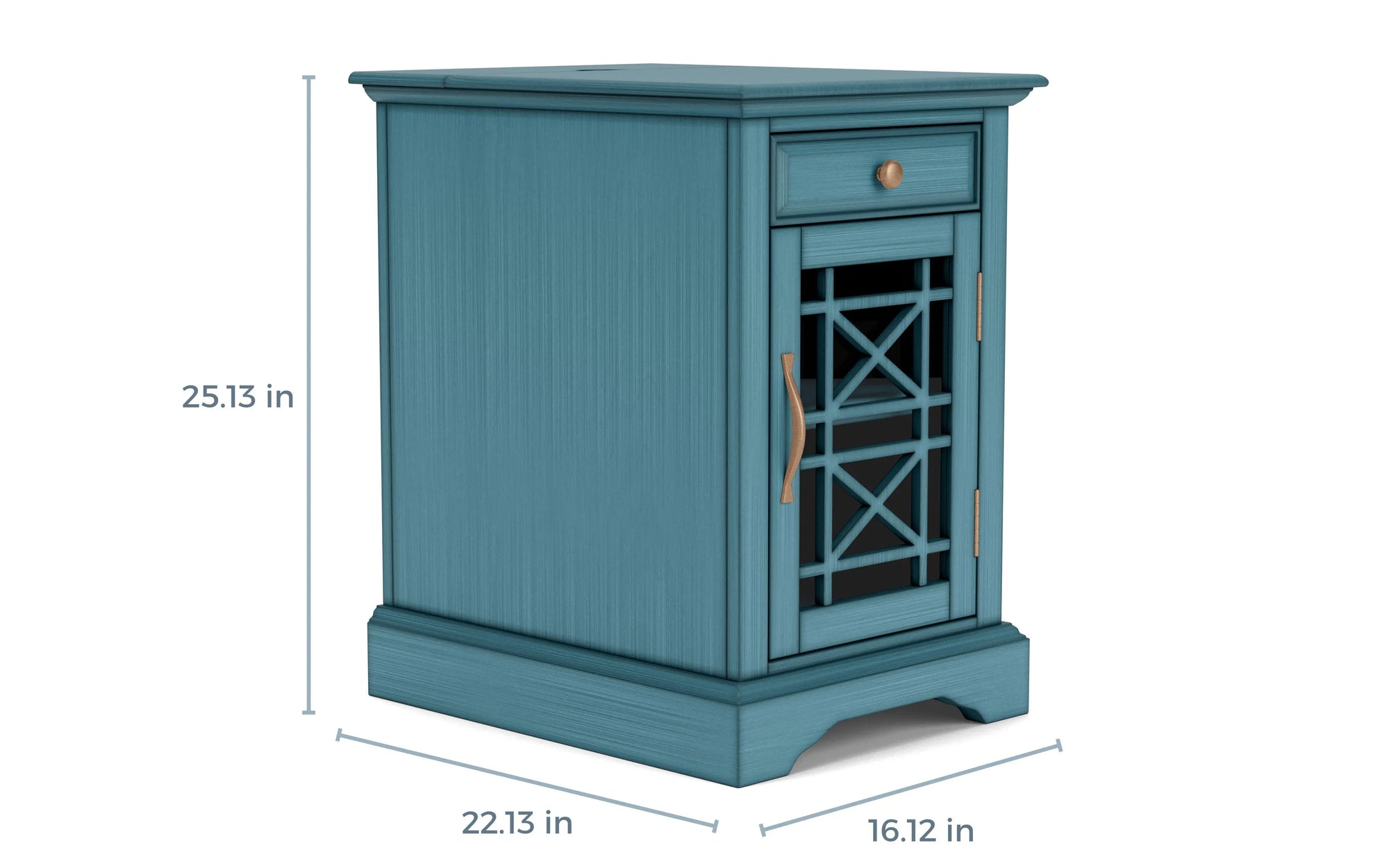392100065:Skyy Chairside Table, Side