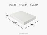 513739806:Sleepmor 10 Inch Essential Hybrid Mattress, 