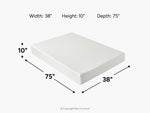 316064791:Sleepmor 10 Inch Essential Mattress, 