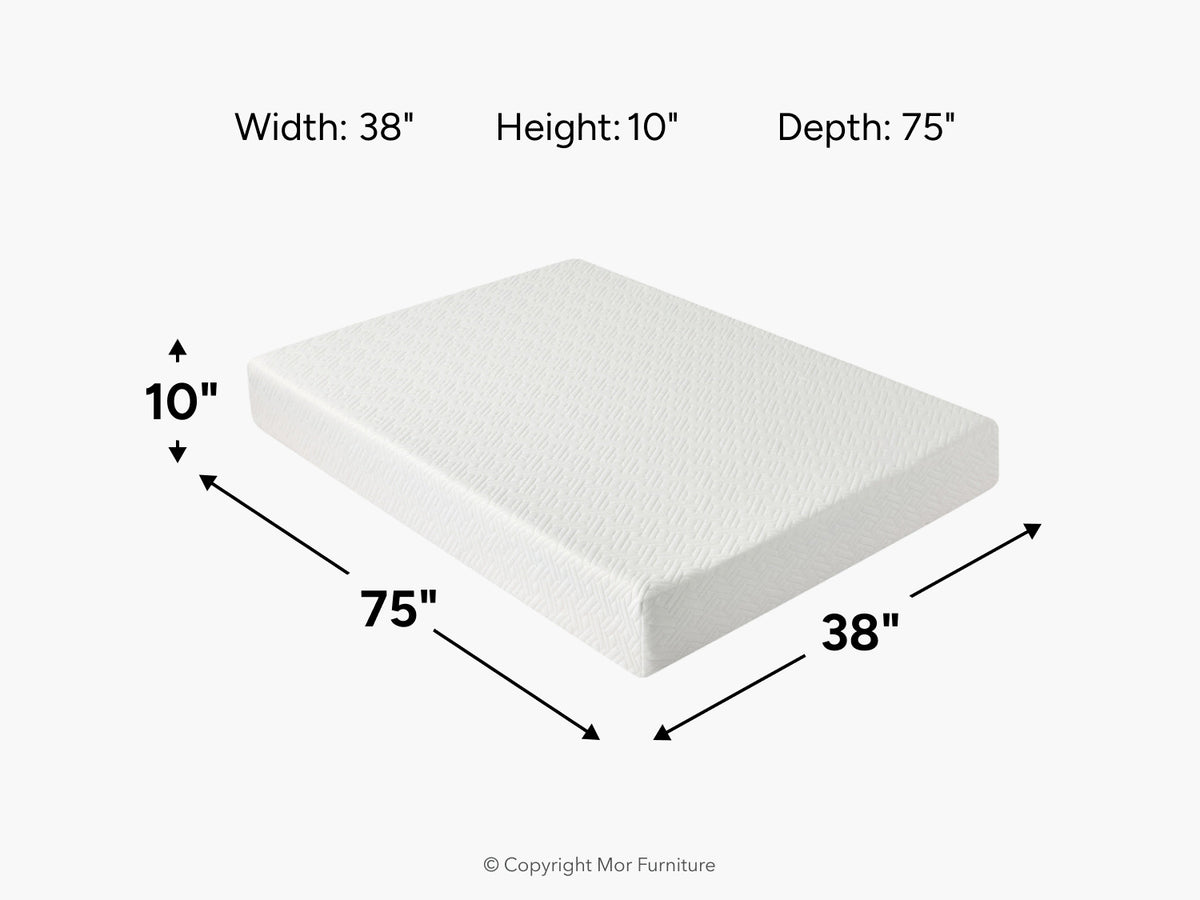 316064791:Sleepmor 10 Inch Essential Mattress, 