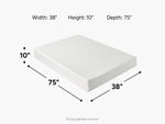 328416339:Sleepmor 10 Inch Essential Mattress, 