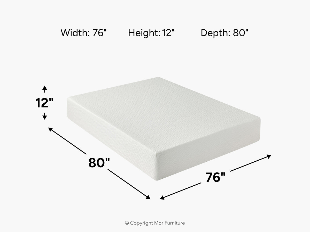 365882084:Sleepmor 12 Inch Essential Mattress, 