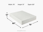 553664803:Sleepmor 12 Inch Essential Mattress, 