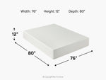 561739800:Sleepmor 12 Inch Essential Mattress, 