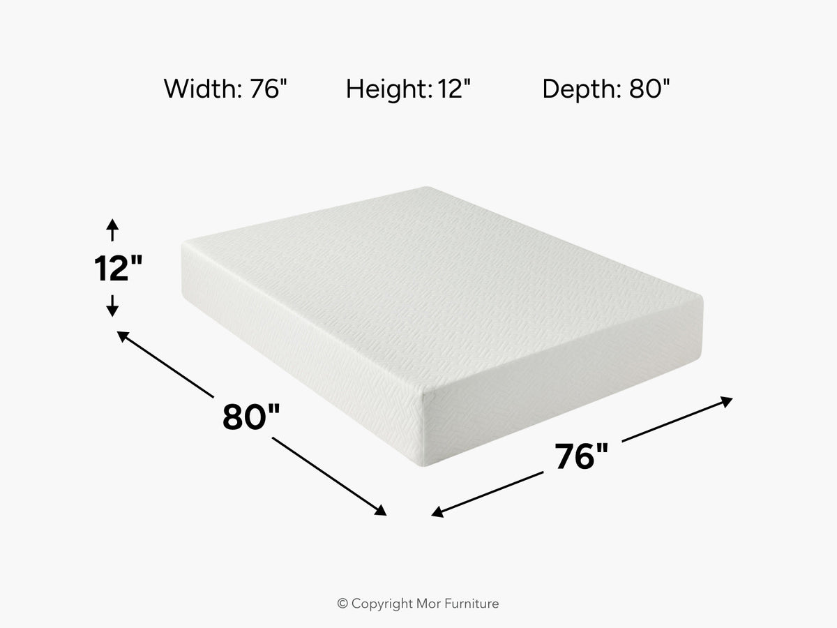 561739800:Sleepmor 12 Inch Essential Mattress, 
