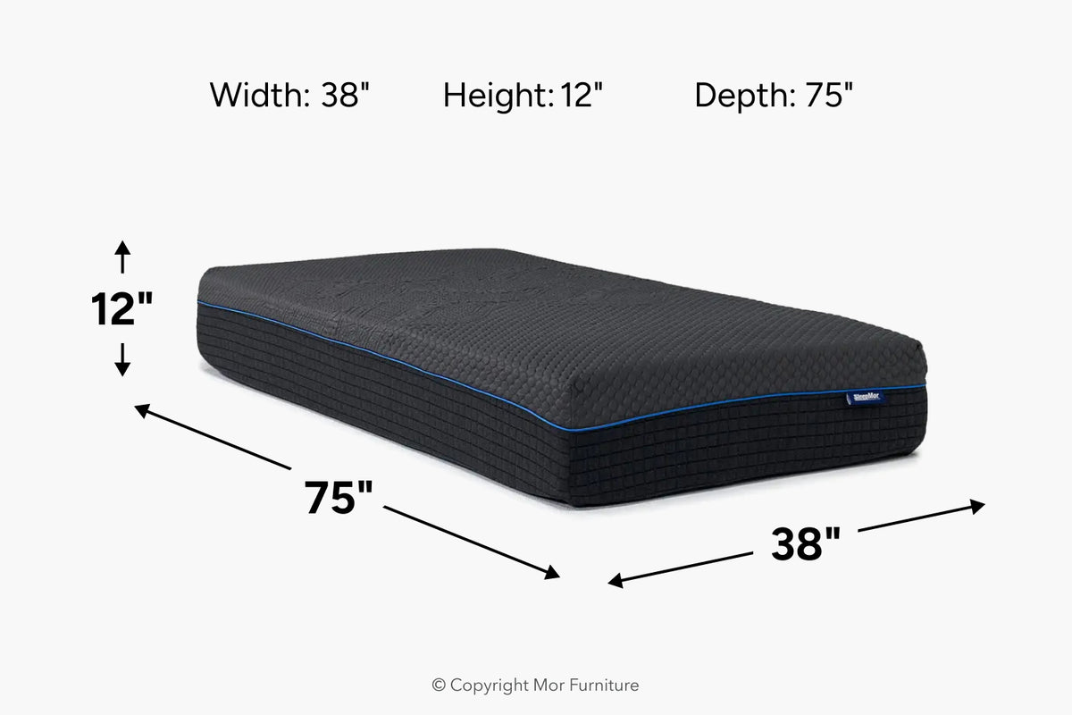 782700189:Sleepmor 12 Inch Hybrid Cool Medium Mattress, 