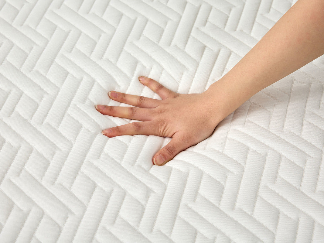 648933946:Sleepmor 12 Inch Essential Medium Hybrid Mattress, 