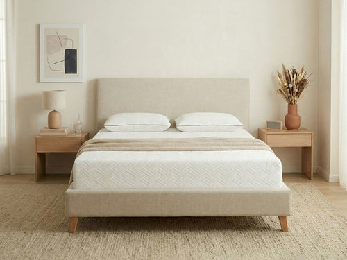 365882084:Sleepmor 12 Inch Essential Medium Mattress, Styled