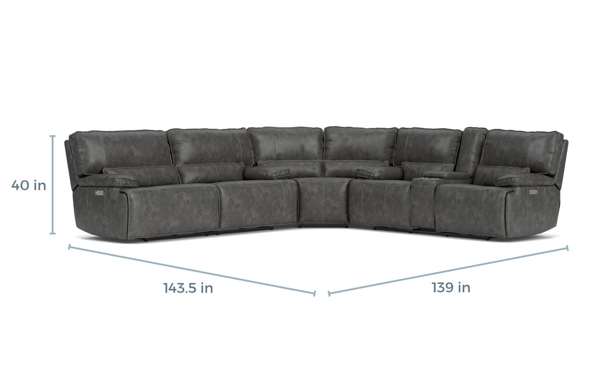 349274865:Sofia 3 Piece 3 Power Sectiona, 