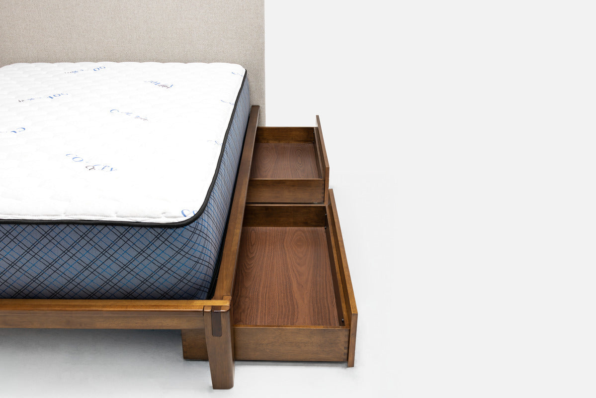 SOLANA016:Solana Arch Panel Bed With Sto, 
