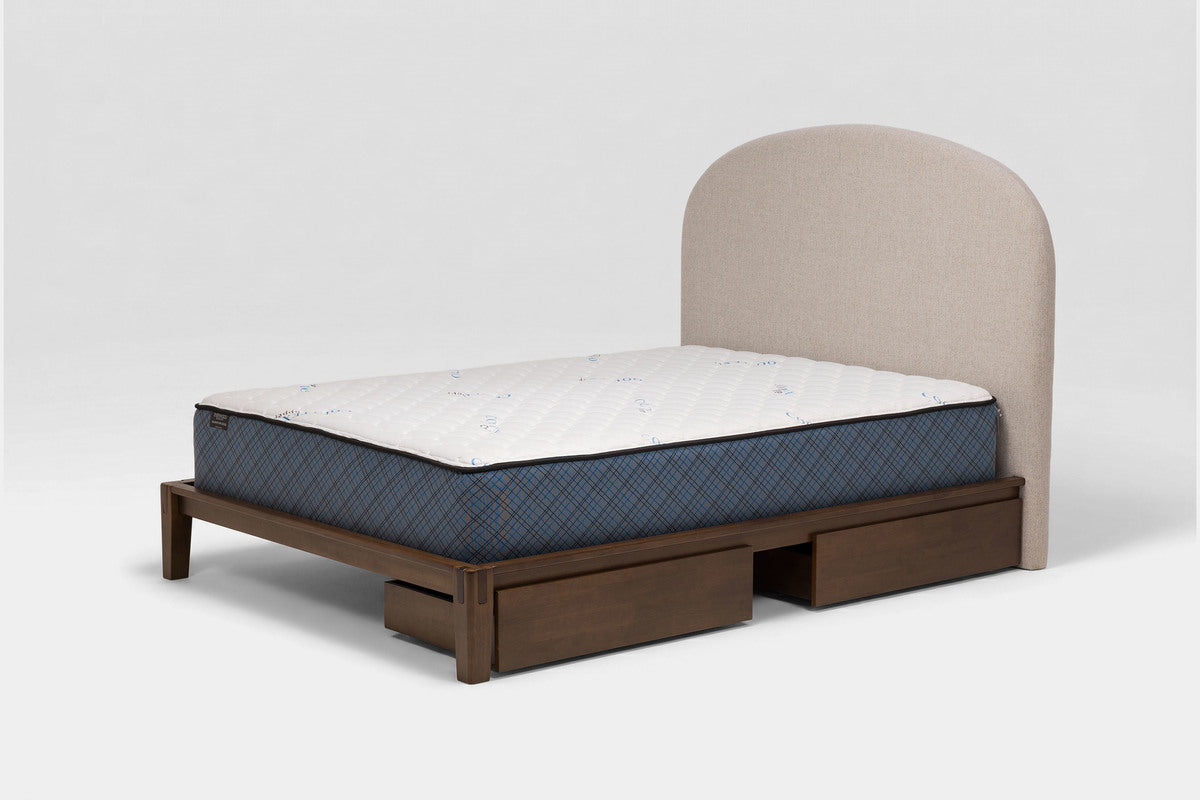 SOLANA016:Solana Arch Panel Bed With Sto, 