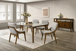 SOLARA005:Solara Dining Table & 4 Chairs, 