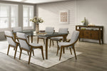 SOLARA000:Solara Dining Table, Styled