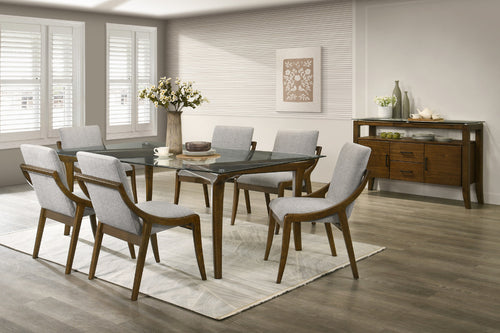 SOLARA000:Solara Dining Table, Styled