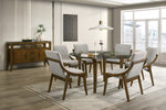 SOLARA001:Solara Round Dining Table, Styled