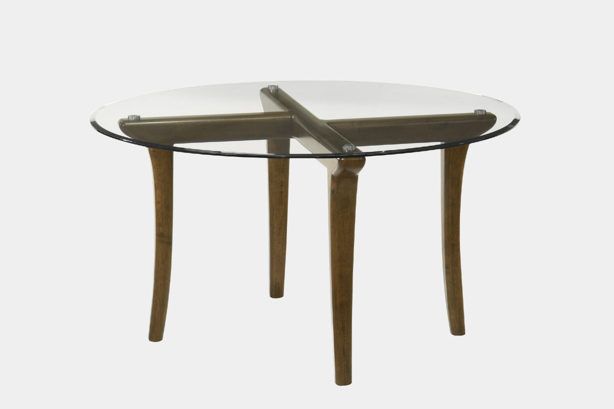 SOLARA003:Solara Round Dining Table & 4 Chairs, Front