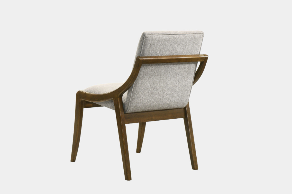 SOLARA003:Solara Round Dining Table & 4 Chairs, SideBack