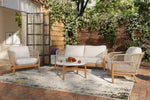 SOLSTICE0:Solstice Outdoor Sofa & Chair , Styled