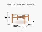 SOLSTICE1:Solstice Outdoor Coffee Table, 