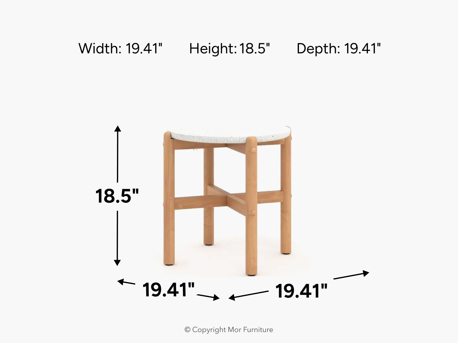 SOLSTICE2:Solstice Outdoor End Table, 