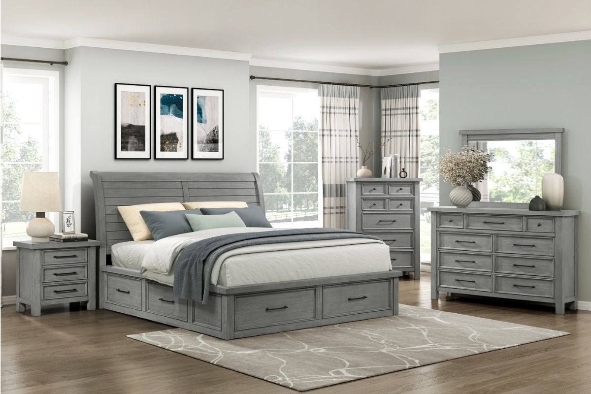 SONORA023:Sonora Storage Bed & Dresser &, Styled