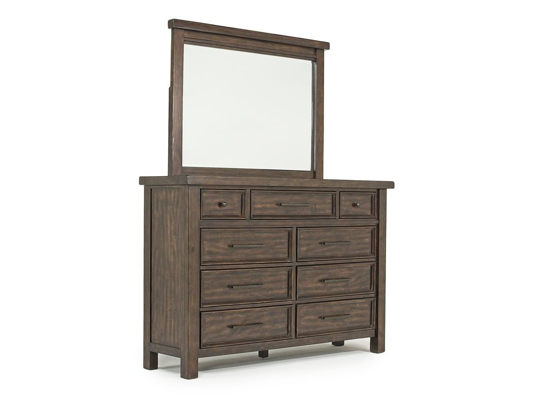 SONORA001:Sonora Sleigh Bed & Dresser & , AngledAngle