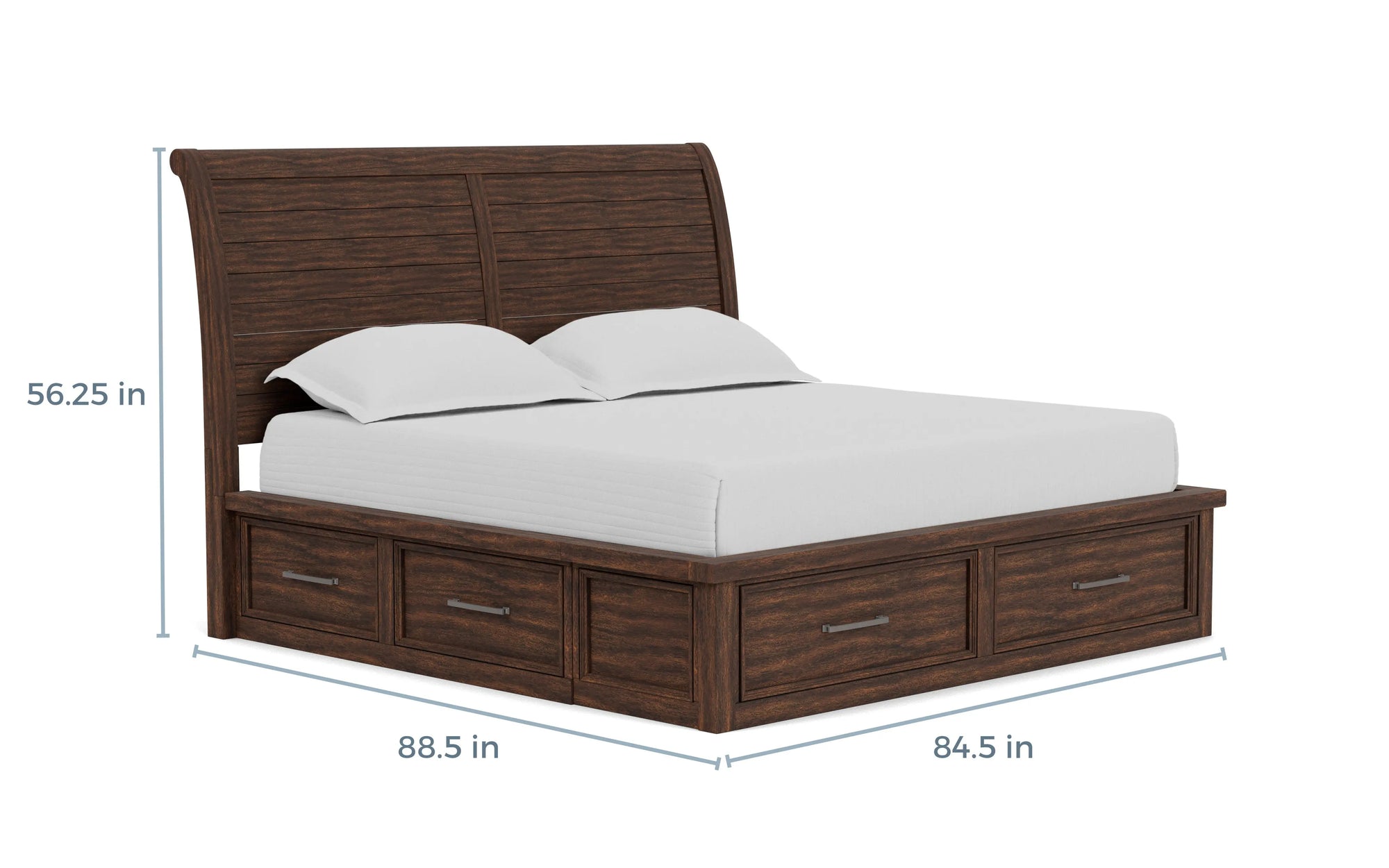 HELZEUS05:Sonora Sleigh Bed, 