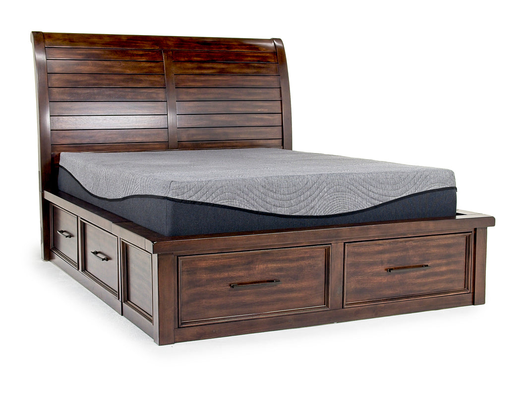 SONORA001:Sonora Sleigh Bed & Dresser & , AngledAngle