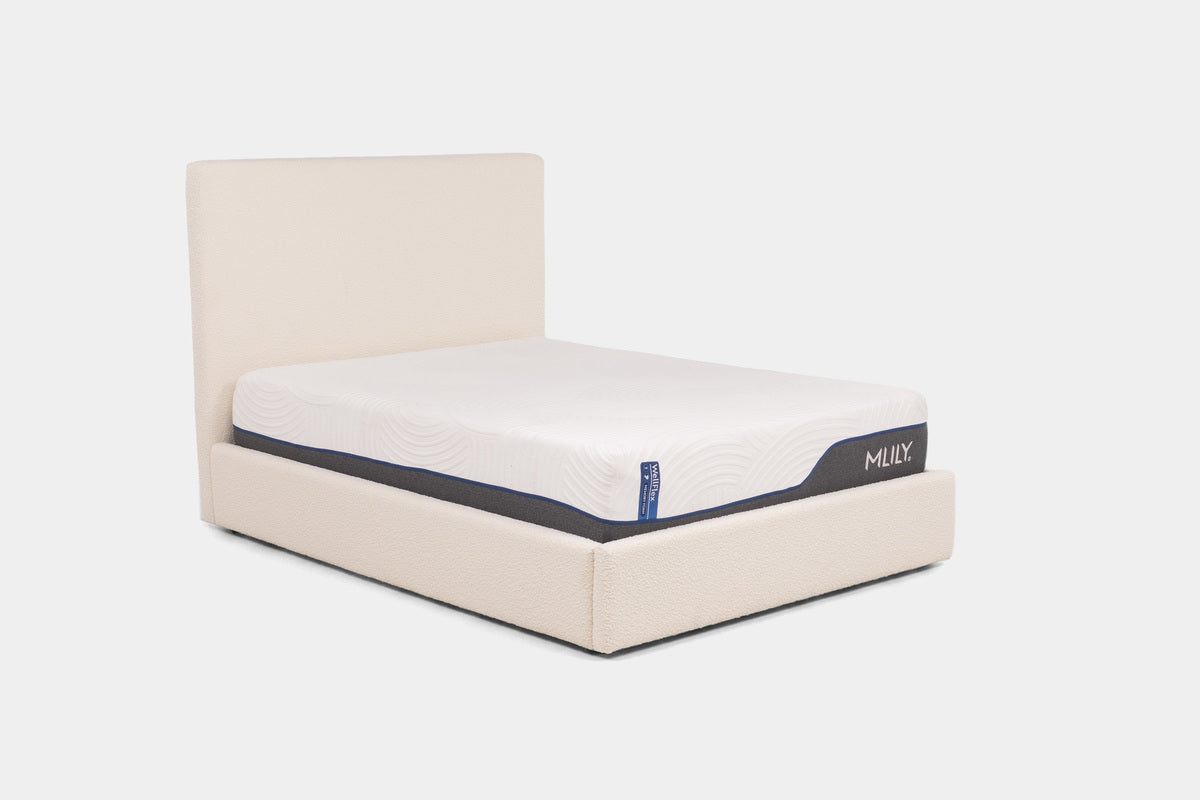 SORABG016:Sora Upholstered Storage Bed, Angled