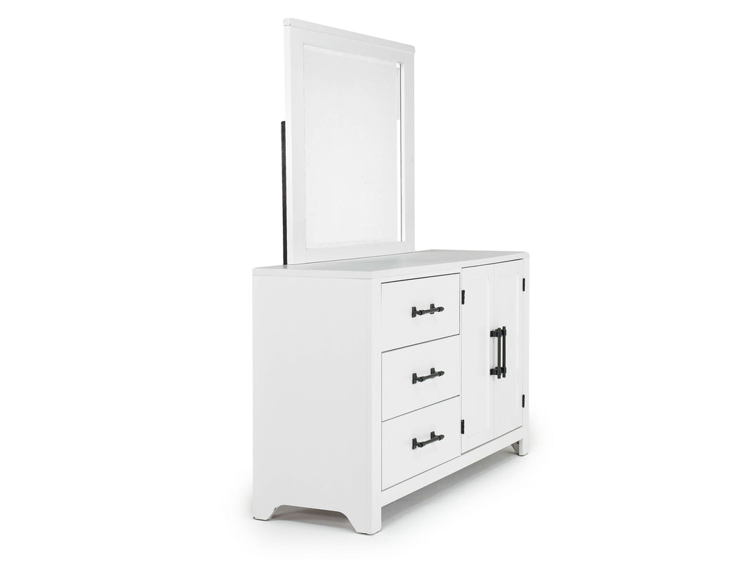 299850443:St Regis Panel Bed & Dresser &, Angle