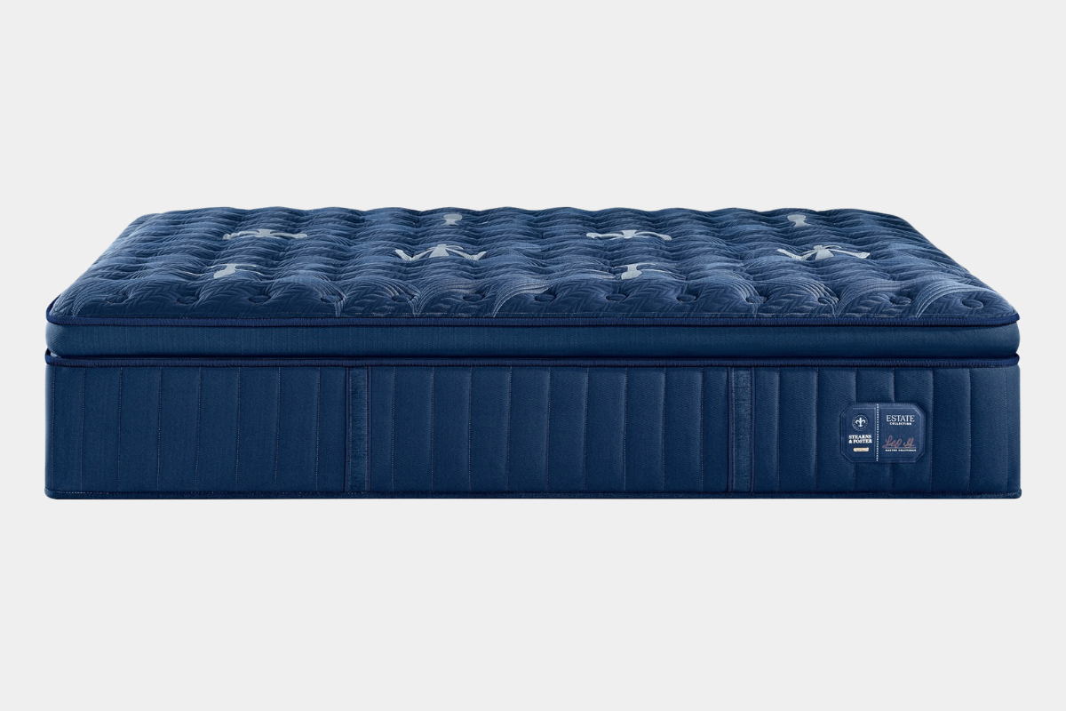 343575345:Stearns & Foster Estate 2.0 Pillow Top Mattress, SideAngled
