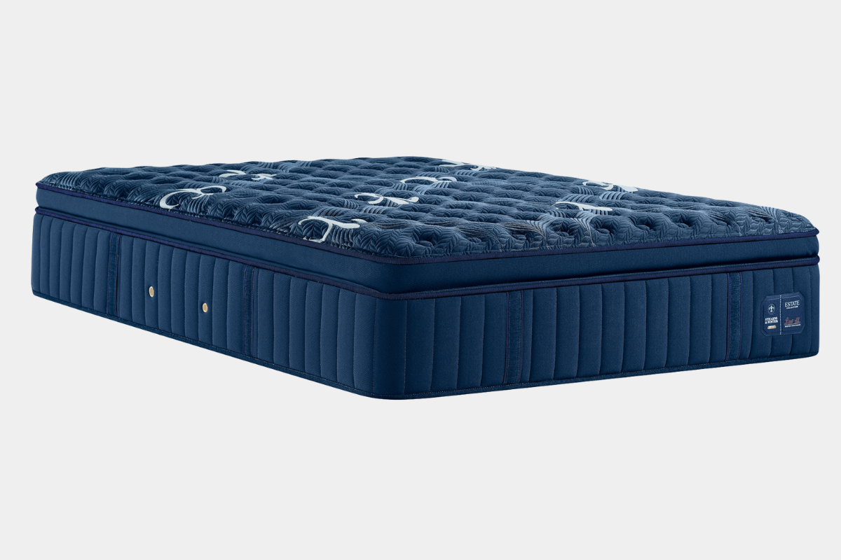 975371241:Stearns & Foster Estate 2.0 Pillow Top Mattress, Angled