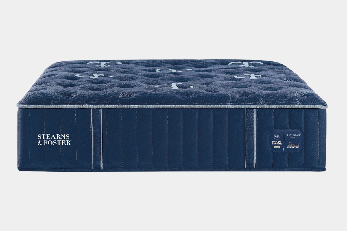 797995948:Stearns & Foster Lux Estate 2.0 Tight Top Mattress, SideAngled