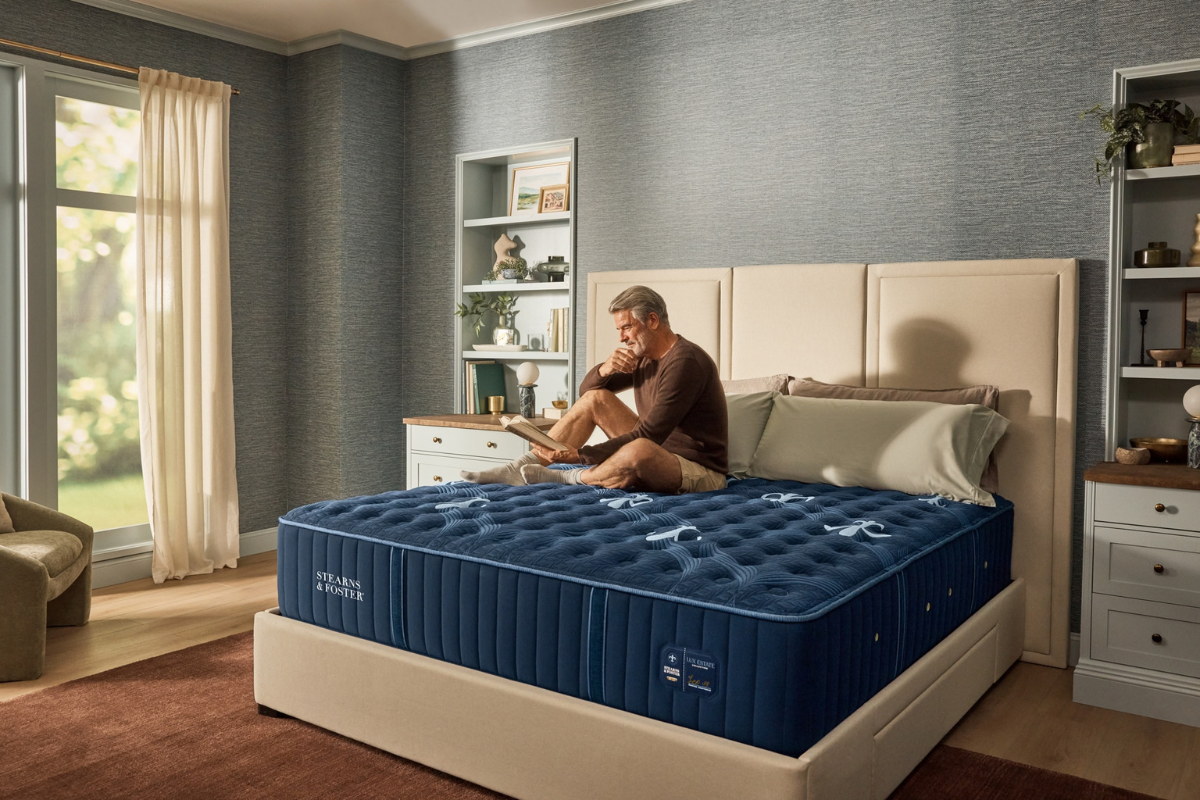 179295105:Stearns & Foster Lux Estate 2.0 Tight Top Mattress, Styled