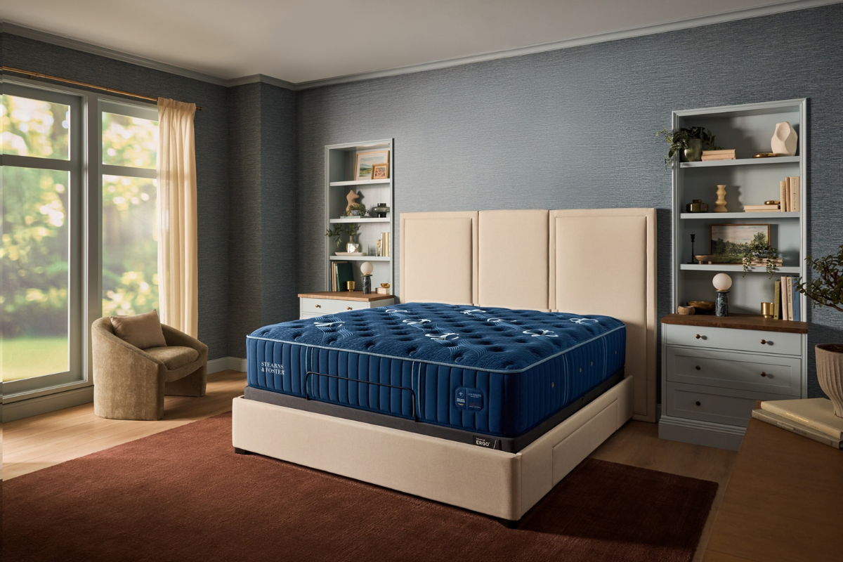 896125688:Stearns & Foster Lux Estate 2.0 Tight Top Mattress, Styled