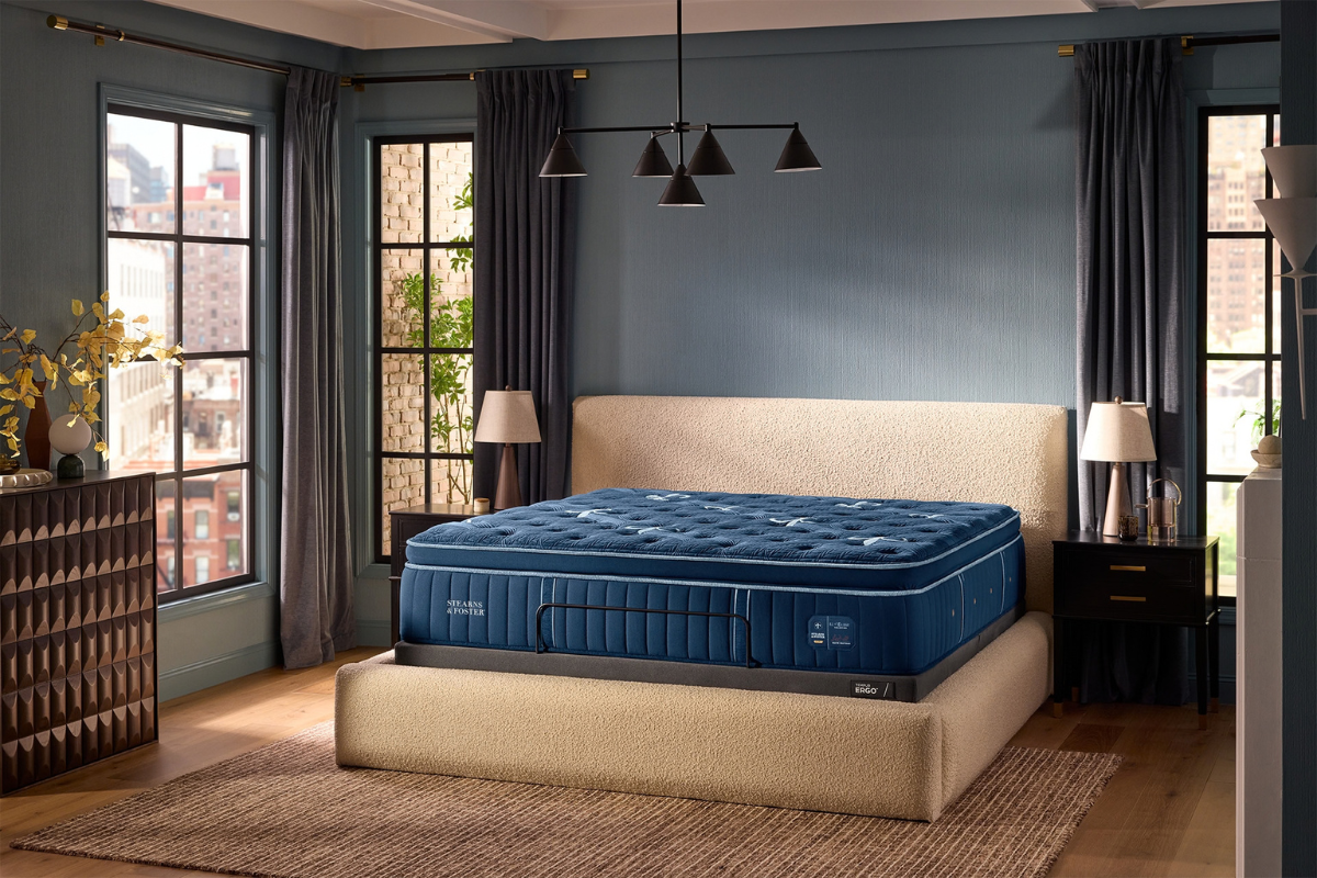 457759718:Stearns & Foster Lux Estate 2.0 Pillow Top Mattress, Styled