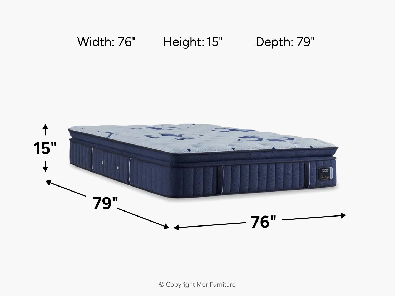 496615439:Stearns & Foster Estate Pillow Top Mattress, 