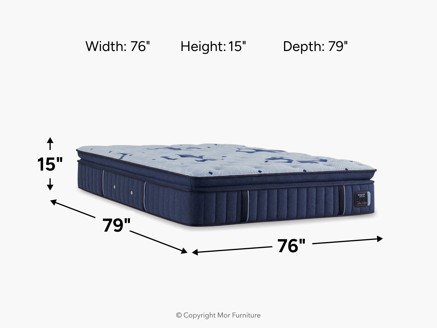 820720703:Stearns & Foster Estate Pillow Top Mattress, 