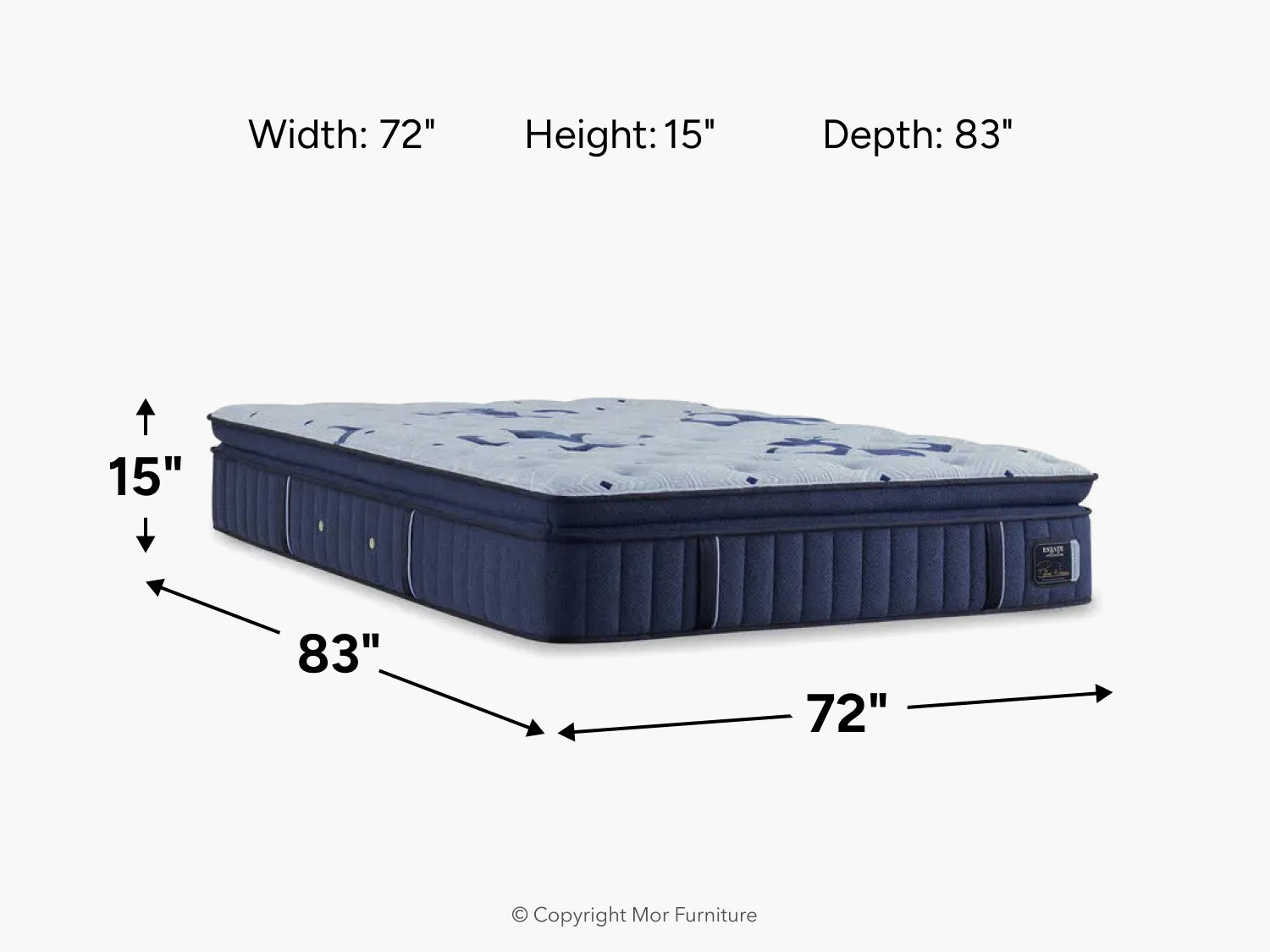 955009309:Stearns & Foster Estate Pillow Top Mattress, 