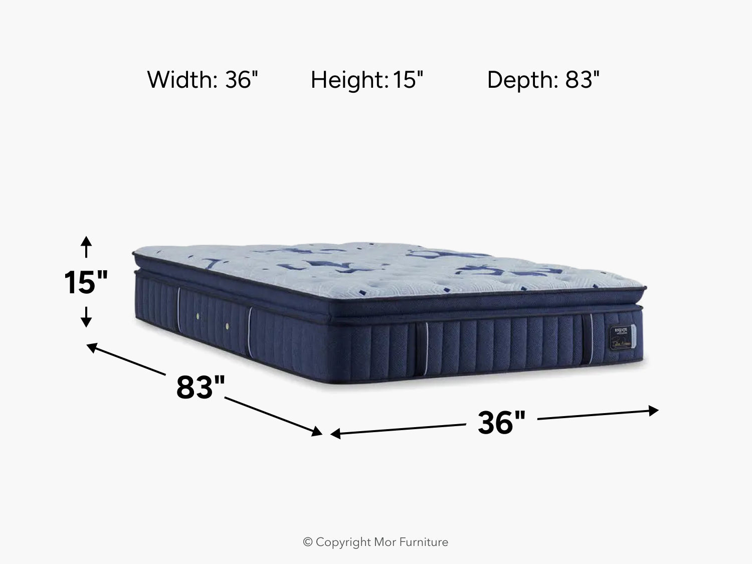 971366286:Stearns & Foster Estate Pillow Top Mattress, 