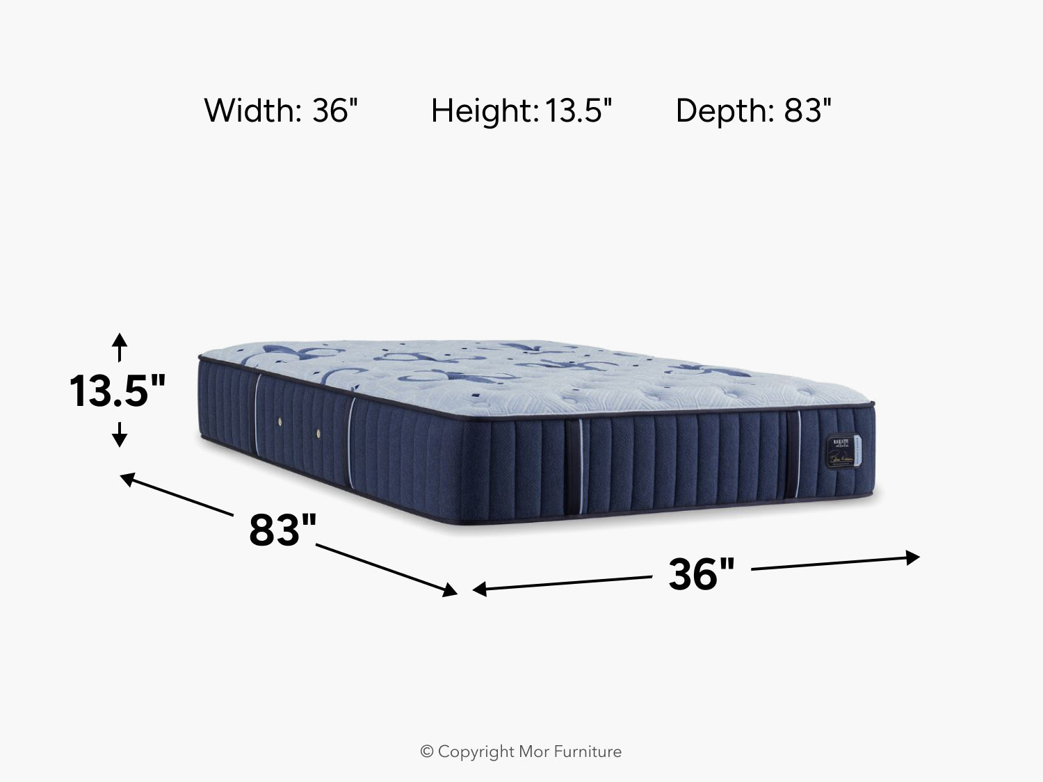 495139318:Stearns & Foster Estate Tight Top Mattress, 