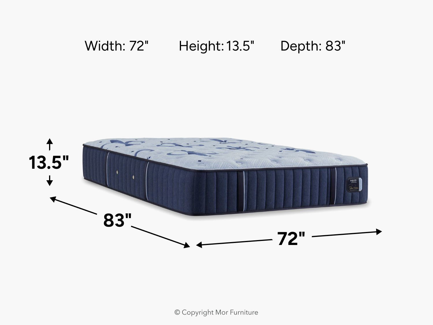 755716293:Stearns & Foster Estate Tight Top Mattress, 