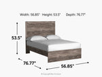 174231507:Stelsie Panel Bed, 