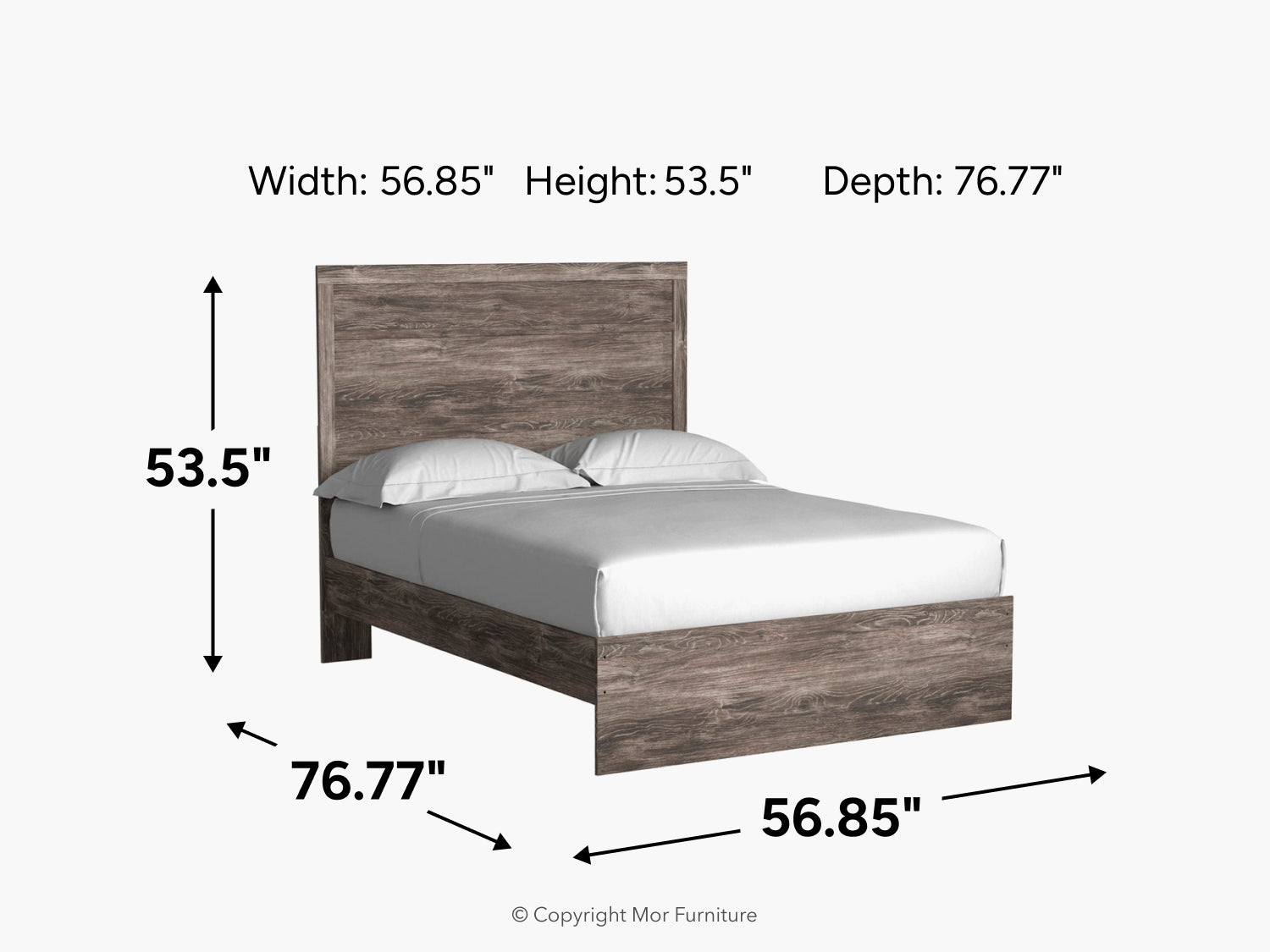 174231507:Stelsie Panel Bed, 