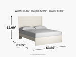 201060569:Stelsie Panel Bed, 
