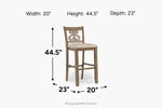 692892002:Stone Bar Stool,