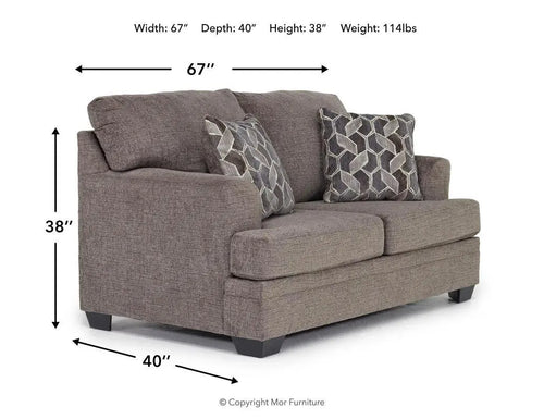 744040921:Stonemeade Loveseat, 