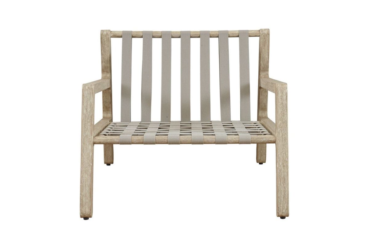 967376465:Strapped Outdoor Lounge Chair, Front