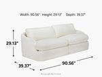 STRATUS04:Stratus Loveseat, 