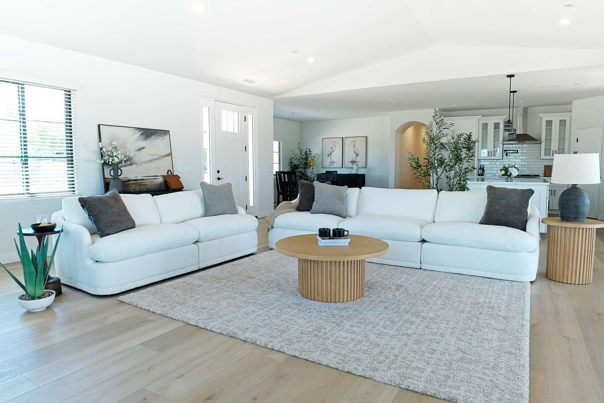 STRATUS06:Stratus Sofa & Loveseat, Styled